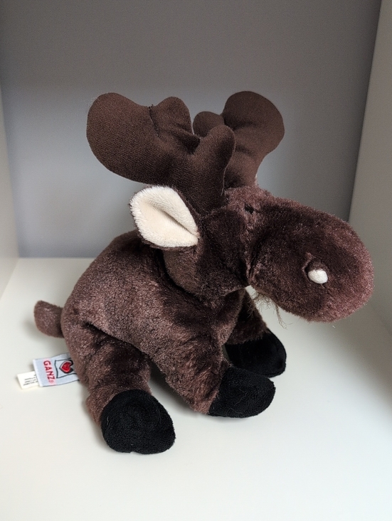 GANZ Other - 💜2/$20💜 Webkinz Moose HM375 No Code Ganz Collectible Plush Y2k